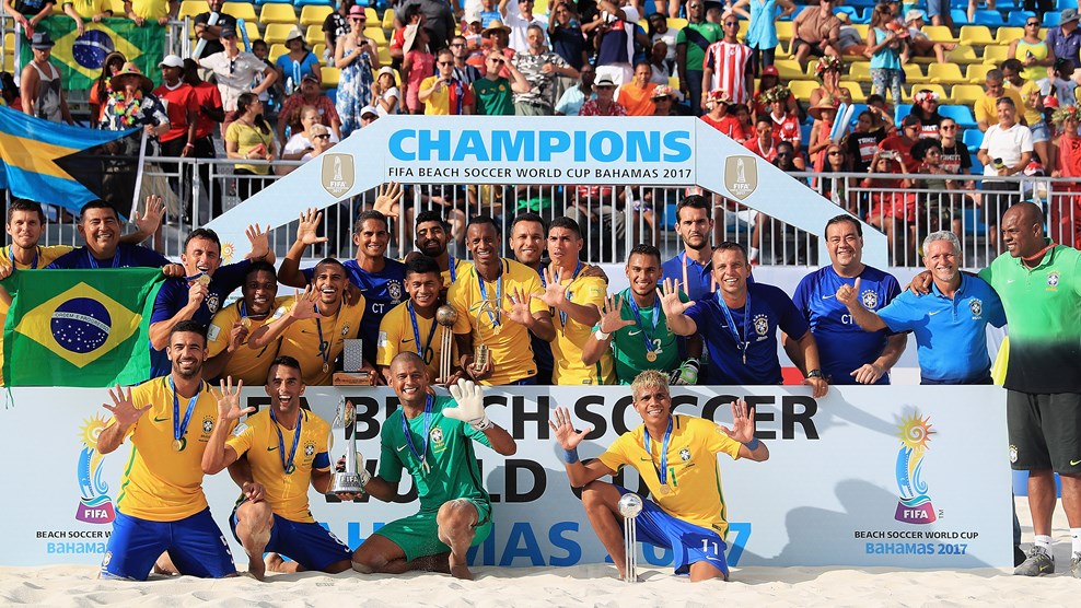 Brasil se proclama campeón a lo grande en Mundial de